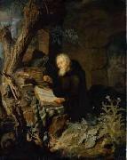 Pieter Leermans Hermit painting